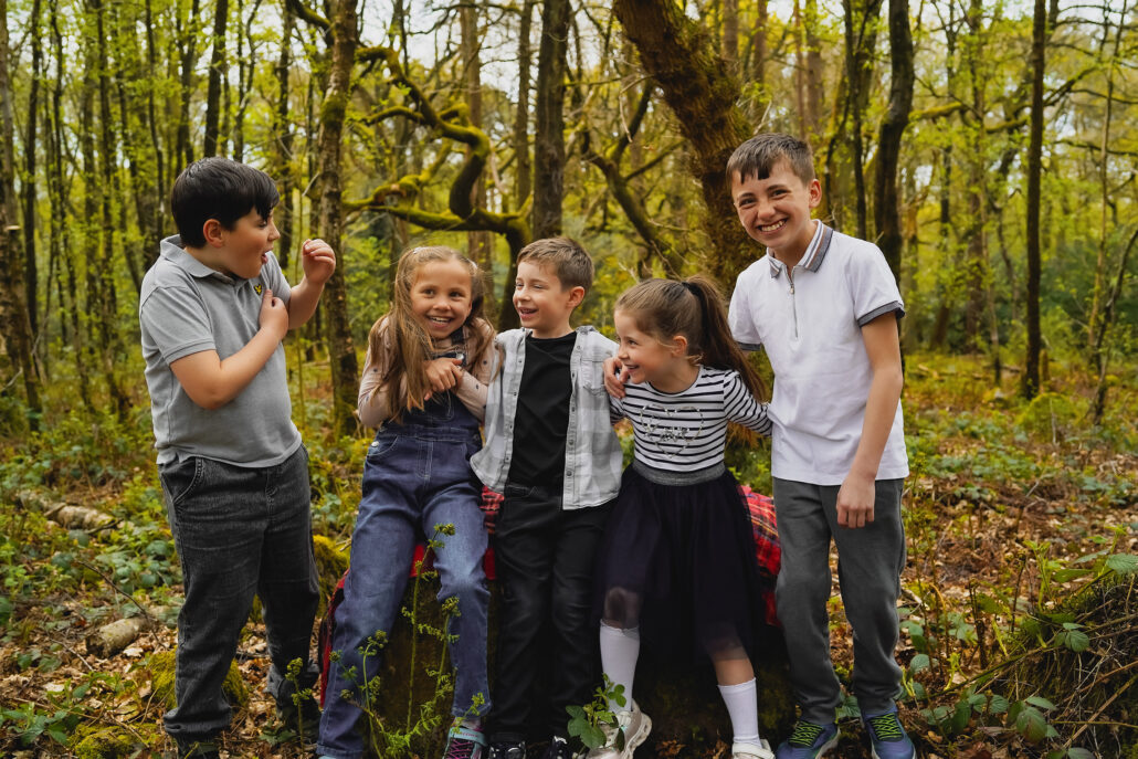 Kids telling jokes